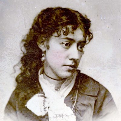 Black and white photograph of Florence Griswold.